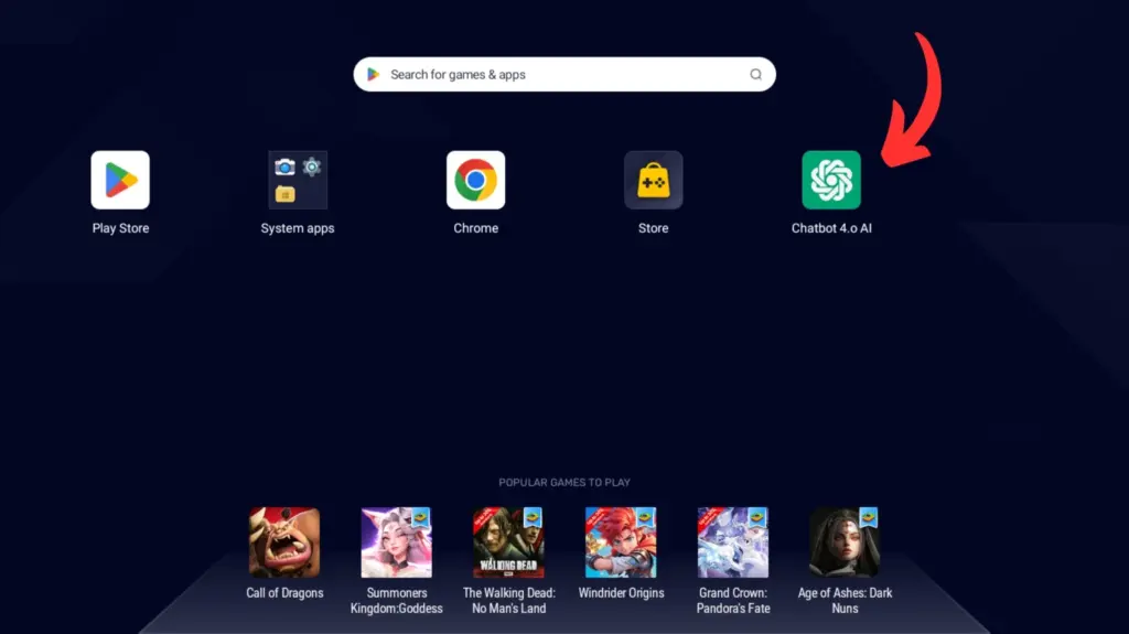 Launch the App
